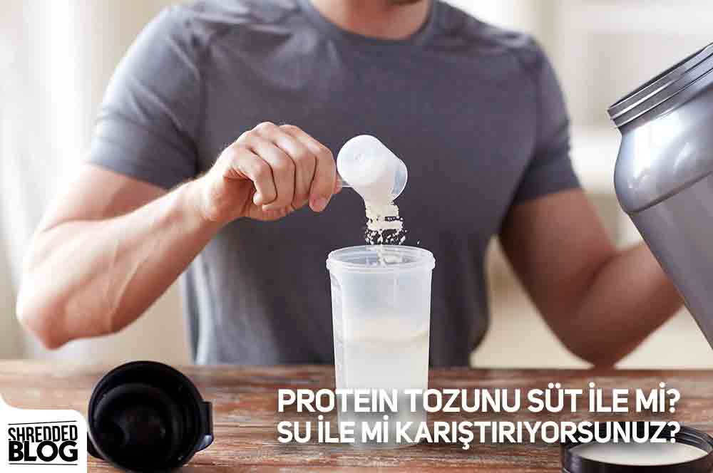 Protein Tozunu Süt İle Mi? Su İle Mi Karıştırıyorsunuz? ana görsel